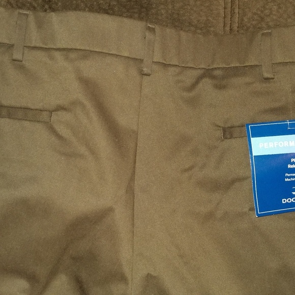 Men's Docker dark brown pants - Picture 3 of 5